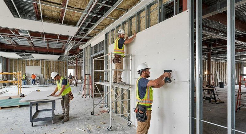 Commercial Drywall Renovation in Denver County, CO