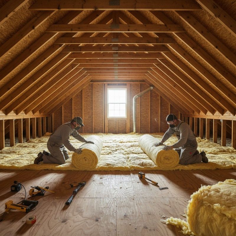 Wool Insulation Installation