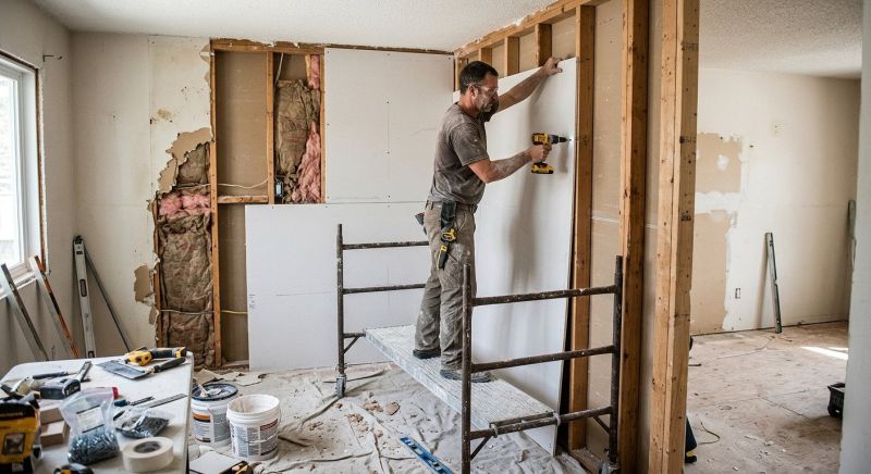 Drywall Hanging in Kansas City, MO