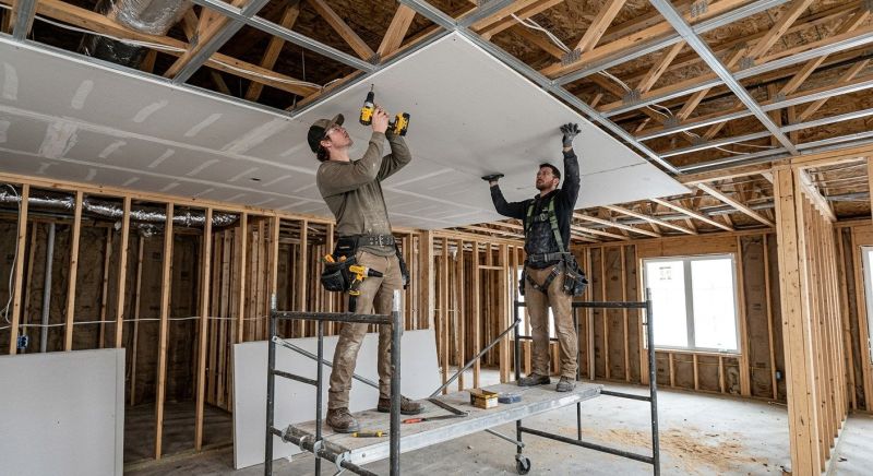 House Drywall Installation in Kansas City, KS