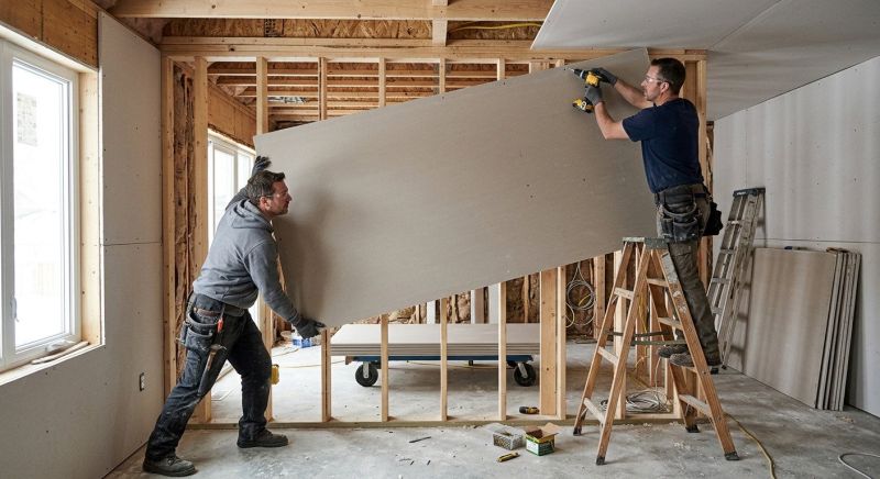 Gypsum Board Installation in Denver County, CO