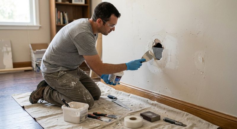 Wallboard Repair in Alpharetta, GA